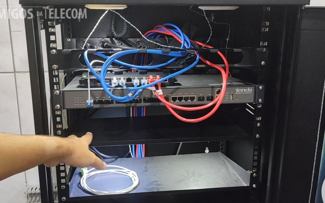 Finalizando a Instalação dos Cabos e Organização do Data Center – Parte 2 #MeuProvedor EP9