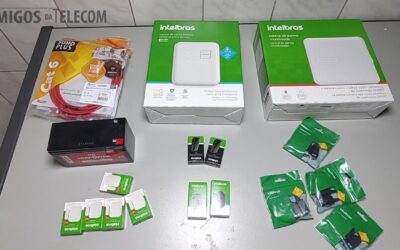 Equipamentos de Segurança (Alarme, Central Choque e outros)